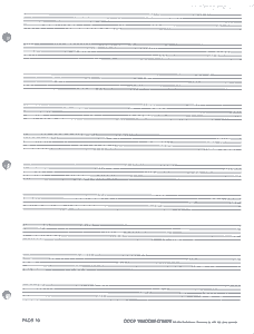 Papier manuscrit 10 portées - Manuscript paper 10 staves