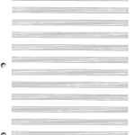 Papier manuscrit 12 portées - Manuscript paper 12 stave