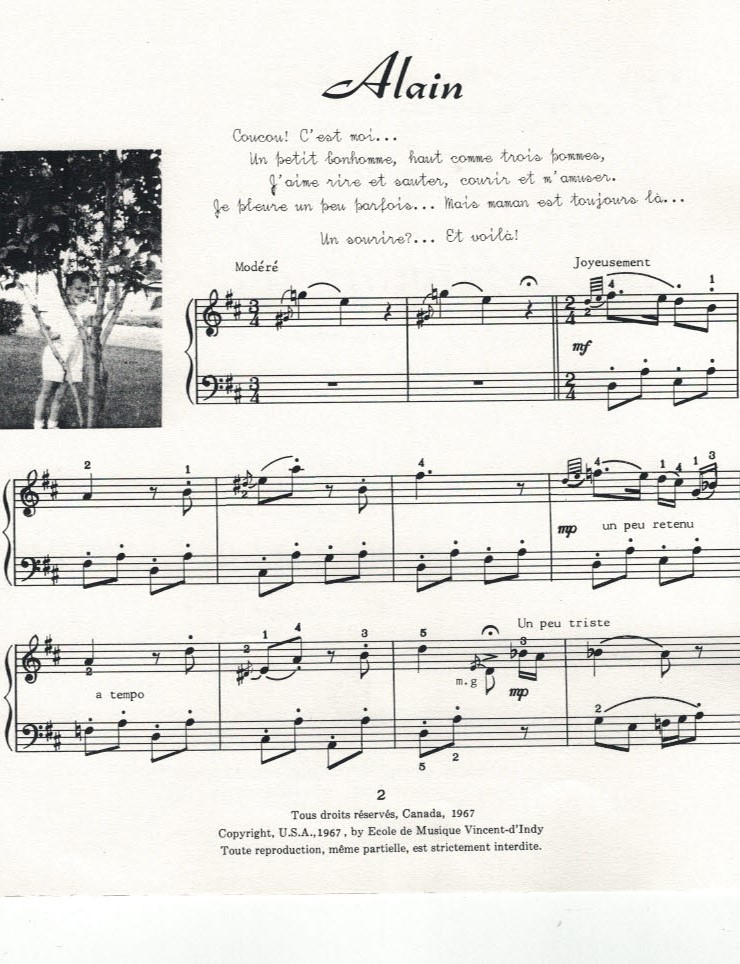 Album d'Alain page 1 (2) Chanval, Pierre - Album d'Alain