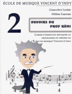 Théorie musicale Devoirs du Prof Rémi 2