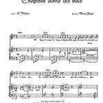 Jaque, Rhené - Chapelle dans les bois