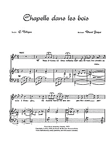 Jaque, Rhené - Chapelle dans les bois