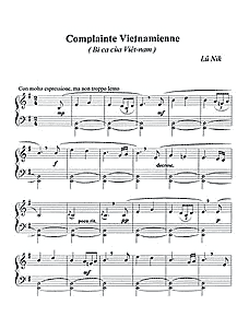 Lû Nik - Complainte vietnamienne