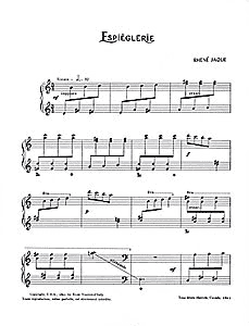 Jaque, Rhené - Espièglerie