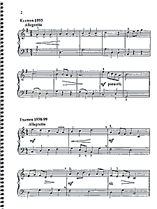 Examens de lecture à vue vol. 1