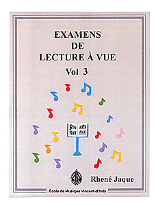 Examens de lecture à vue vol. 3