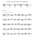 Éléments du langage harmonique tonal I - corrigé des exercices