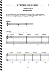 Éléments du langage harmonique tonal II Corrigé des exercices