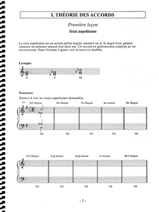 Éléments du langage harmonique tonal II - 9e année