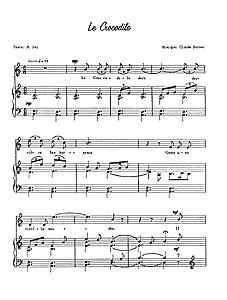 Bernec, Claude- Crocodile