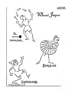 Jaque, Rhené - Petit jongleur