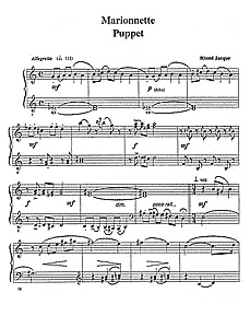 Jaque, Rhené - Marionnette (2e version)