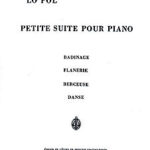 Lo Pol - Petite suite pour piano