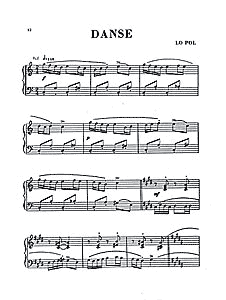 Lo Pol - Petite suite pour piano