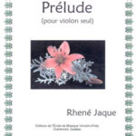 Jaque, Rhené - Prélude pour violon seul