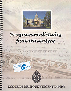 Programme d'études - flûte traversière