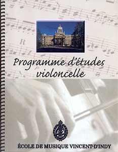 Programme d'études - violoncelle