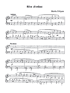 Poliquin, Marthe - Rêve d'enfant