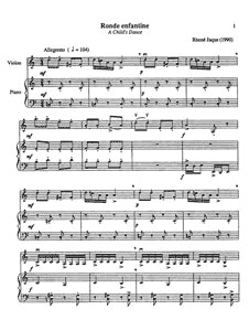 Jaque, Rhené - Ronde enfantine