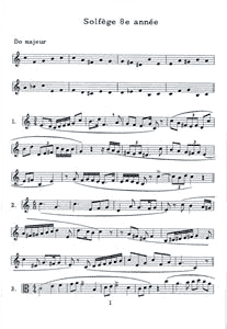 Livret de solfège 8e année