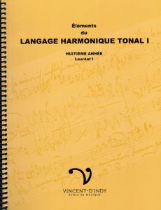 Éléments du langage harmonique tonal I - 8e année
