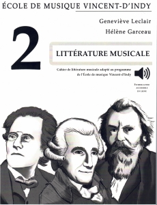Littérature musicale vol. 2 nouvelle édition + fichiers audio accessibles en ligne