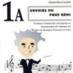 Théorie musicale Devoirs du Prof Rémi niveau 1A