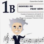 Théorie musicale Devoirs du Prof Rémi niveau 1B