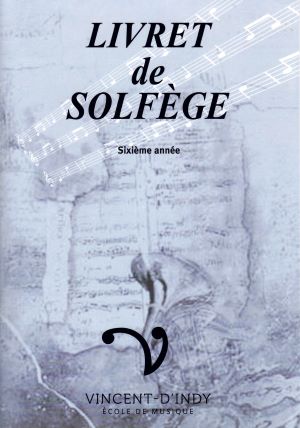 Livret de solfège 6e année