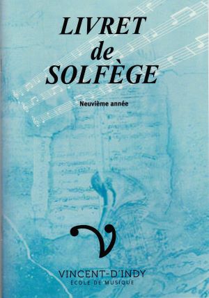 Livret de solfège 9e année
