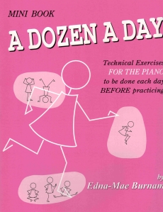 A Dozen A Day Mini Book Burnam, Edna-Mae - A Dozen A Day Mini Book