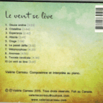 Carreau, Valérie - CD Le vent se lève