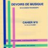 Mayeur, Edmond - Devoirs de musique, cahier no. 0