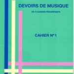 Mayeur, Edmond - Devoirs de musique, cahier no. 1