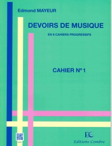 Mayeur, Edmond - Devoirs de musique, cahier no. 1