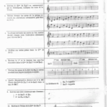 Mayeur, Edmond - Devoirs de musique, cahier no. 5