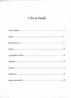 Rayle, Donald - L'Ère de Maélie, recueil de neuf titres