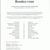 Pépin, Marc-André - Rendez-vous