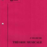 Université Laval - Théorie musicale 4e degré