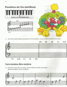 Bastien, Théorie & technique pour les tout-petits Préparatoire B