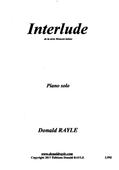 Rayle, Donald - Interlude