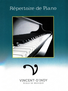 Répertoire de piano édition 2015