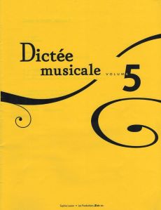 Lussier, Sophie - Dictée musicale volume 5 +CD