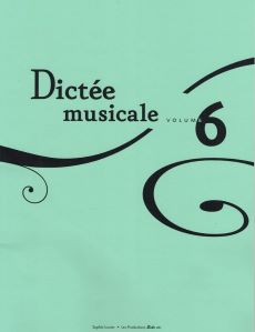 Lussier, Sophie - Dictée musicale volume 6 +CD
