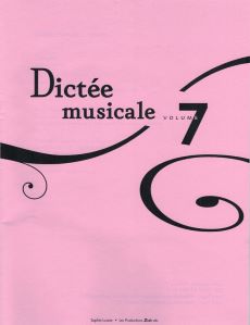 Lussier, Sophie - Dictée musicale volume 7 +CD