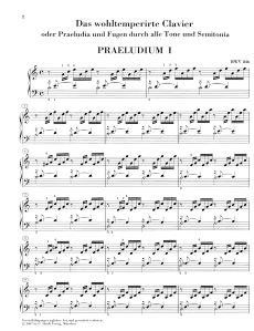 Bach, Johann Sebastian - The Well Tempered Clavier I (24 Preludes and Fugues)