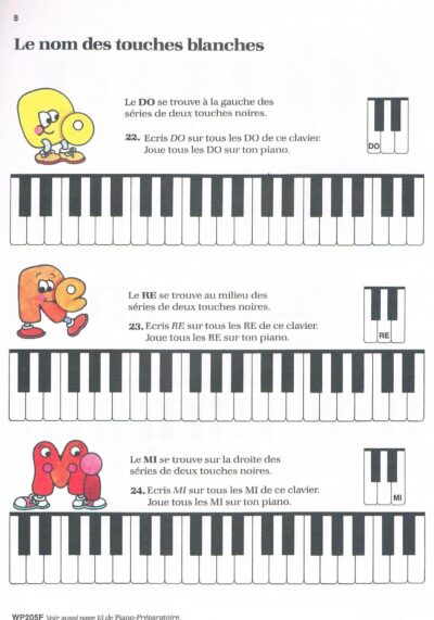 Bastien. James - Méthode de piano Bastien - Théorie niveau préparatoire