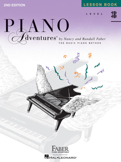 Faber and Faber - Piano Adventures level 3B Lesson Book 2nd Edition
