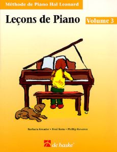 Hal Leo 3 Méthode de piano Hal Leonard - Leçons volume 3