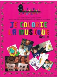 Le tout petit conservatoire - Je colorie la musique volume 2